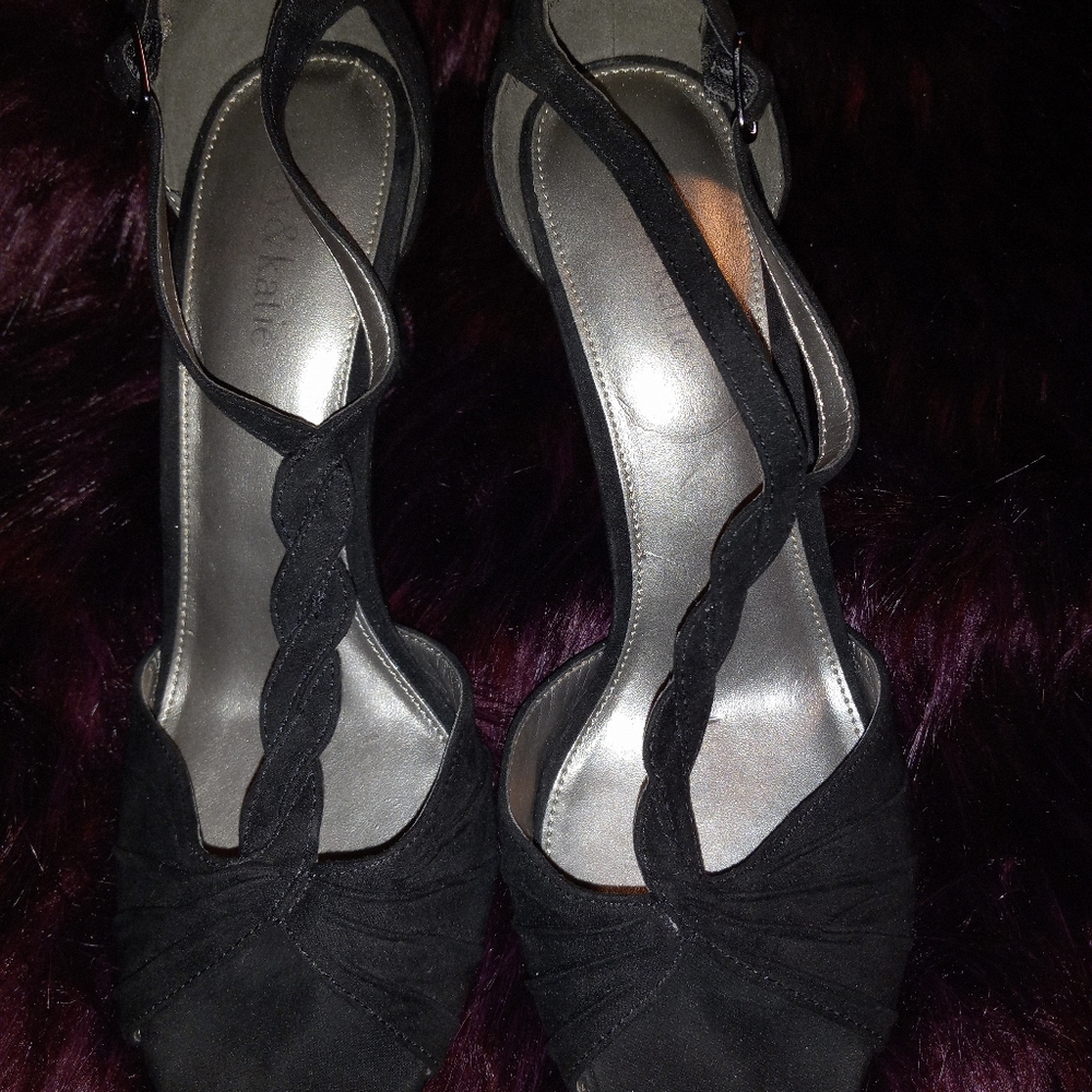 Suede Heels